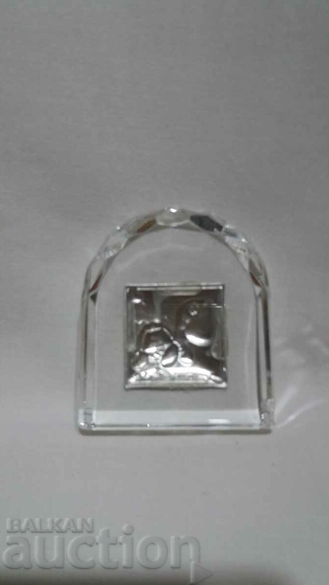 Декорация сребро кристал с цена 25.00 лв. | € 12.78 Декорация сребро кристал с цена 25.00 лв. | € 12.78