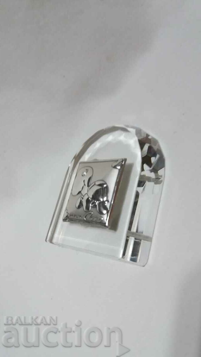 Аукцион Декорация сребро кристал Аукцион Декорация сребро кристал