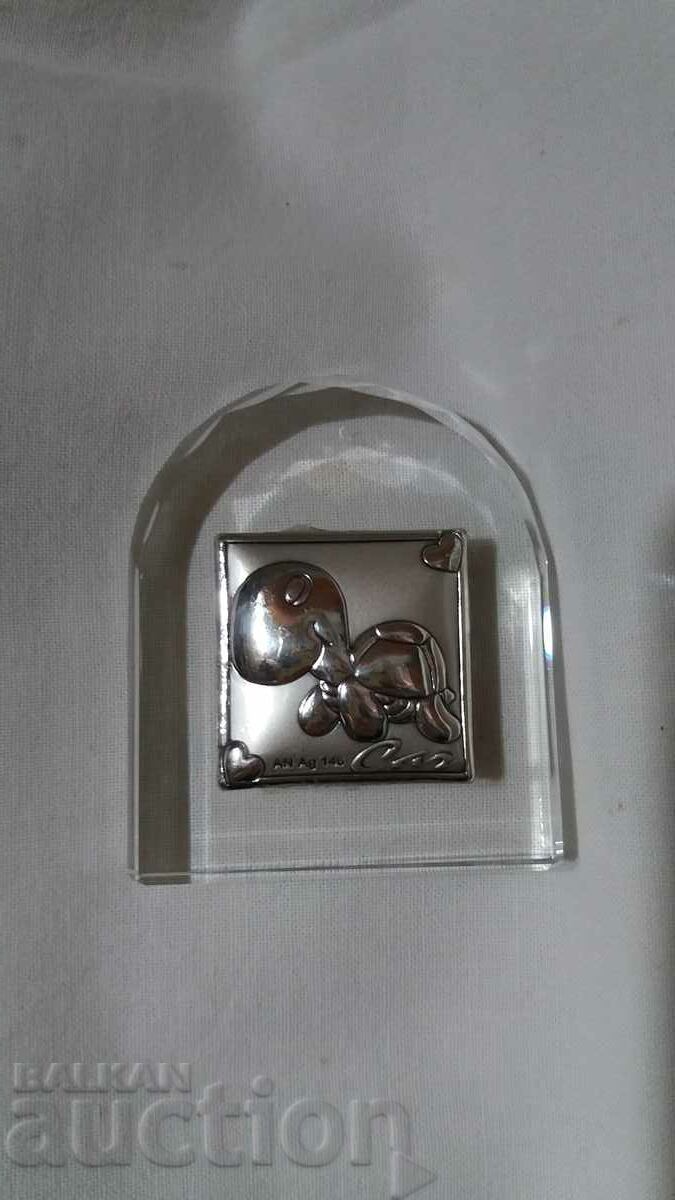 Доставка на Декорация сребро кристал Доставка на Декорация сребро кристал