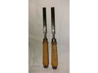 Two old chisels--Ulmia--W.Germany