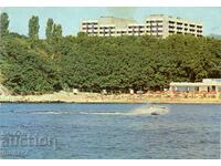 Παλιά καρτ ποστάλ - Druzhba Resort, Grand Hotel "Varna" με την παραλία