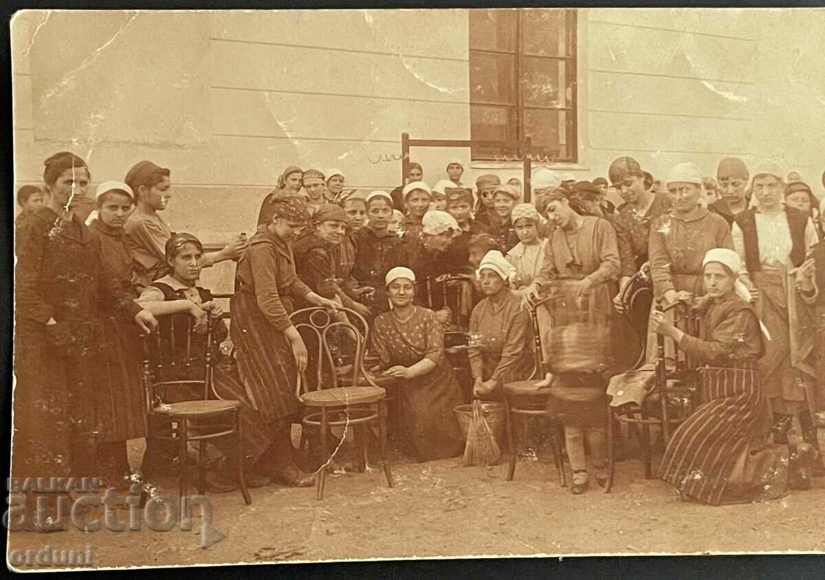 2840 Regatul Bulgariei Școala de tâmplărie de fete anii 20