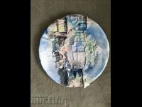 Ceramics, plate Nenov 99