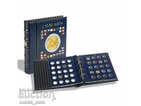 luxury Album for 2-euro coins VISTA by Leuchtturm + cassette