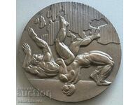 33501 Bulgaria plaque European wrestling championship Varna 1992