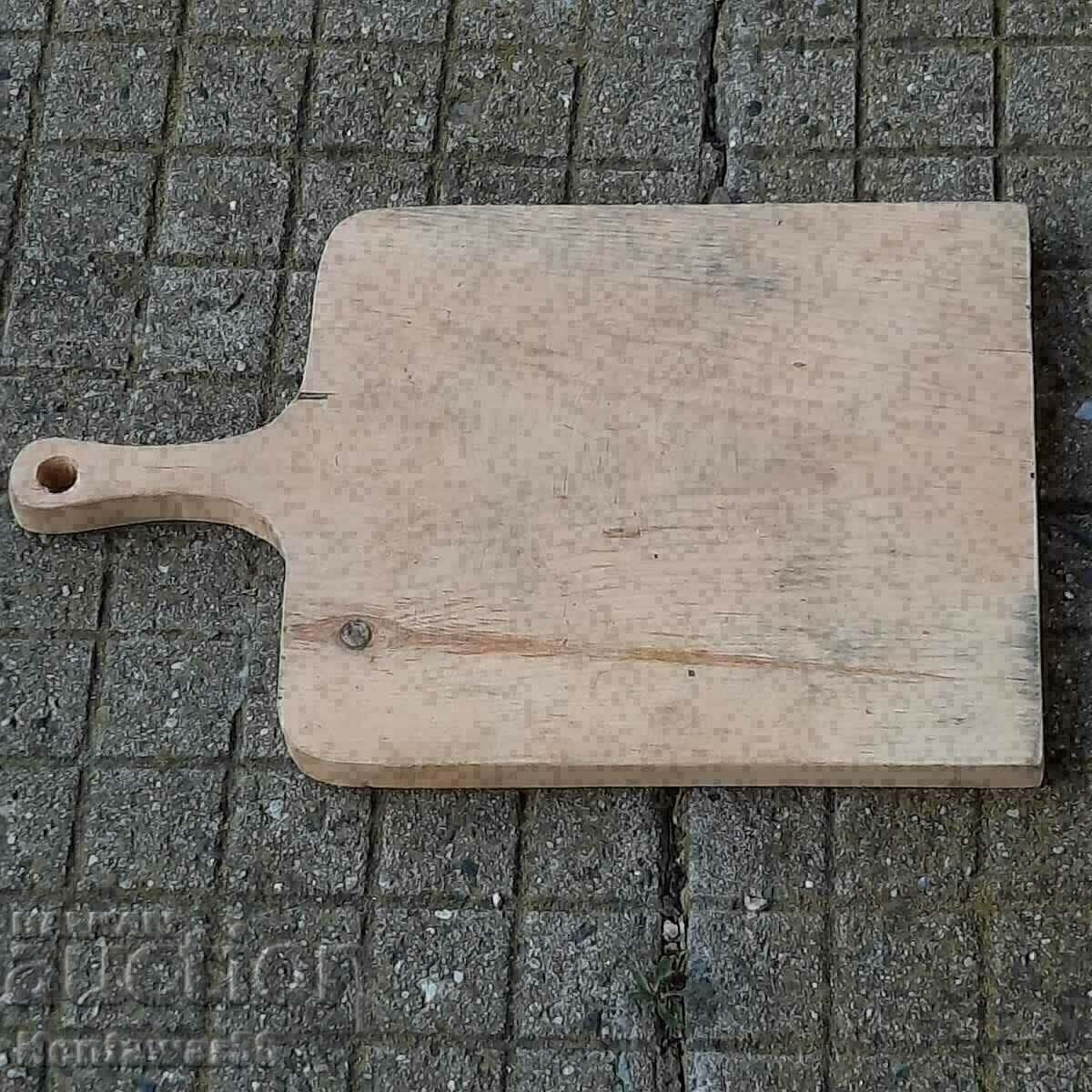 Old bread cutting board.