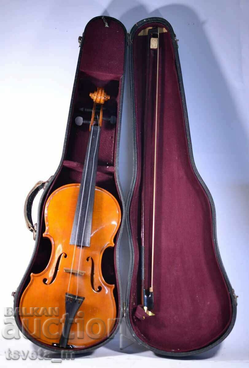 Violin with case