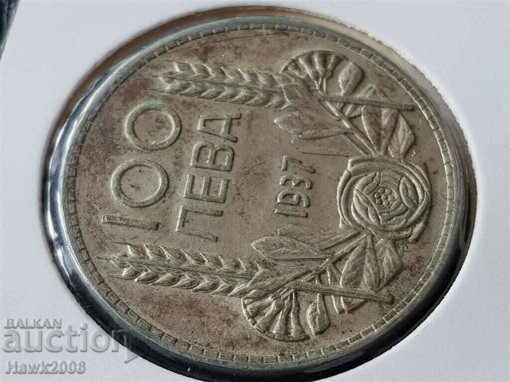 Licitație 100 BGN 1937 Regatul Bulgariei Țarul Boris III #3