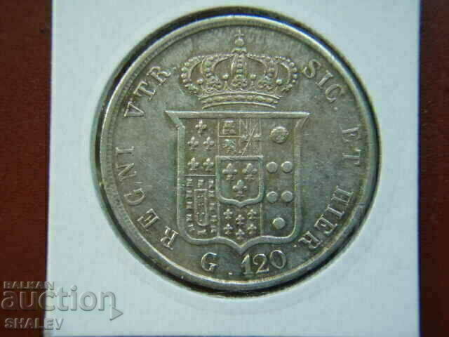 Аукцион 120 Grana 1857 Italian States / Naples & Sicily - XF/AU