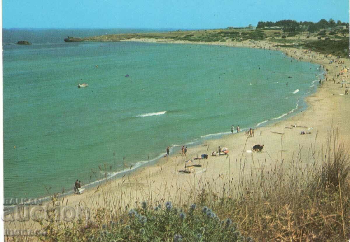 Old card - Ahtopol, Northern beach