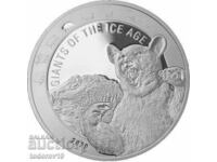 1 oz Silver Giants Ice Age-Bear 2021