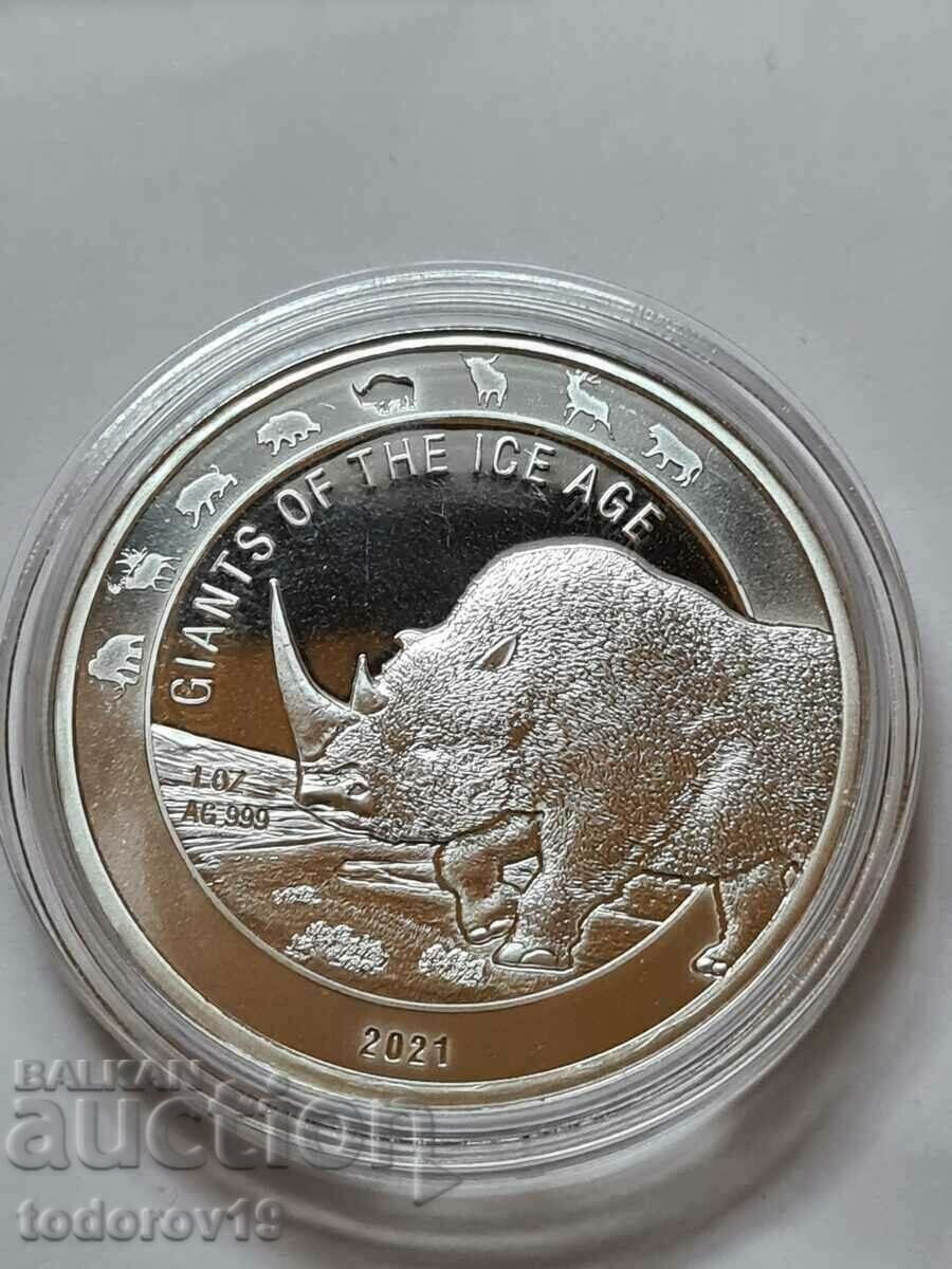 Auction 1 oz Silver Giants Ice Age-Zuber 2021 Auction 1 oz Silver Giants Ice Age-Zuber 2021