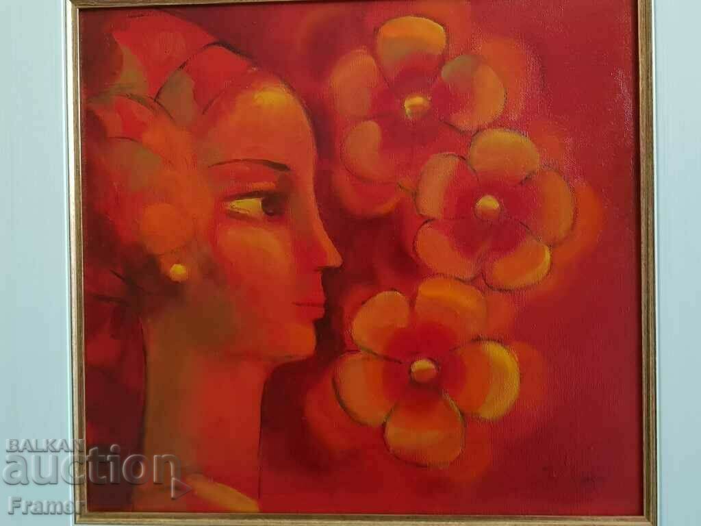 Toma Trifonovski 1939 - 2010 Spring beautiful oil painting with price 2550.00 BGN | € 1303.79 Toma Trifonovski 1939 - 2010 Spring beautiful oil painting with price 2550.00 BGN | € 1303.79