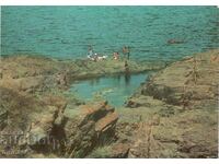 Old postcard - Ahtopol, The Rocks