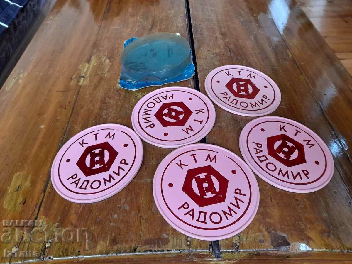 Coasters ZTM Radomir with price 15.00 BGN | € 7.67