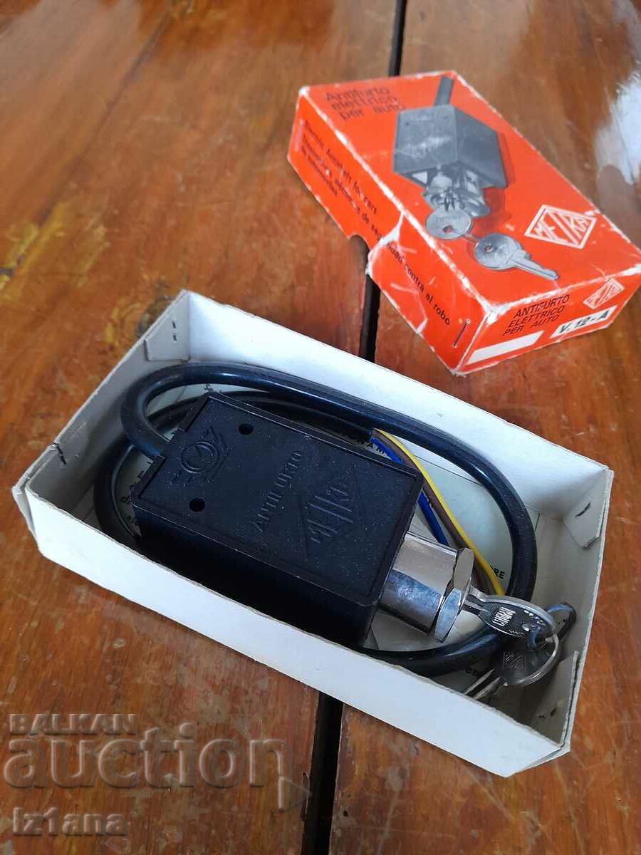 Old car electric anti-theft lock with price 50.00 BGN | € 25.56 Old car electric anti-theft lock with price 50.00 BGN | € 25.56