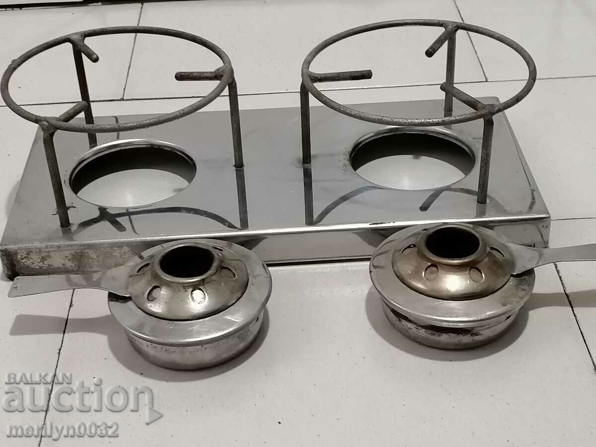 Аукцион Котлон, примус, спиртник, печка