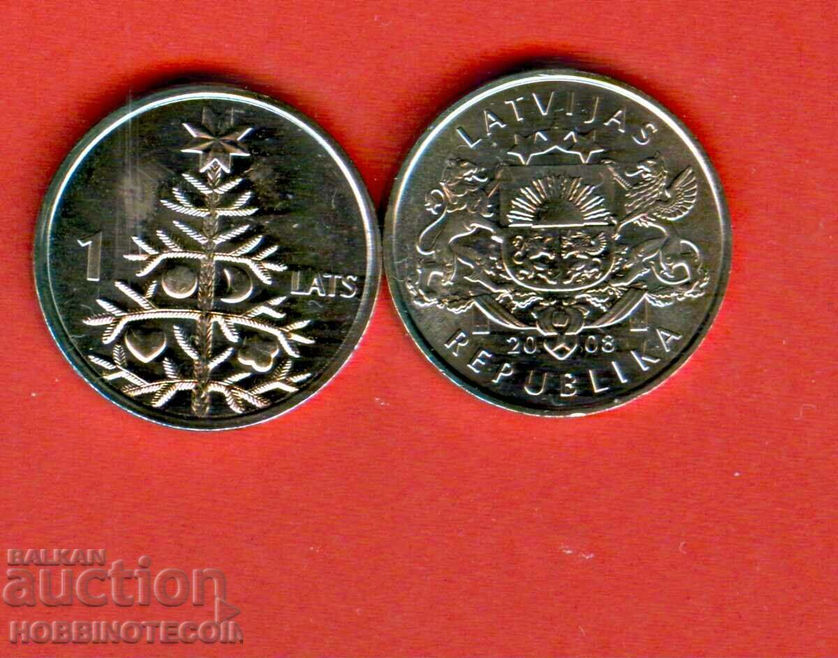 LATVIA LATVIA 1 Lat ELHA - issue issue 2008 NEW UNC LATVIA LATVIA 1 Lat ELHA - issue issue 2008 NEW UNC