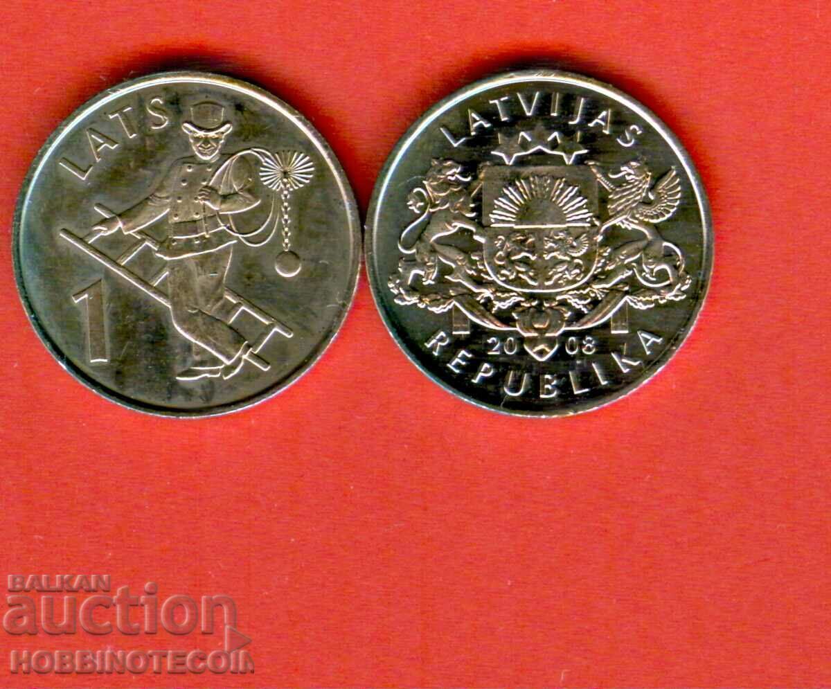 LATVIA LATVIA 1 Lat CHIMNEY CLEANER issue issue 2008 NEW UNC LATVIA LATVIA 1 Lat CHIMNEY CLEANER issue issue 2008 NEW UNC