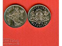 LETONIA LETONIA 1 Lat CHIMNEY CLEANER emisiune 2008 NOU UNC