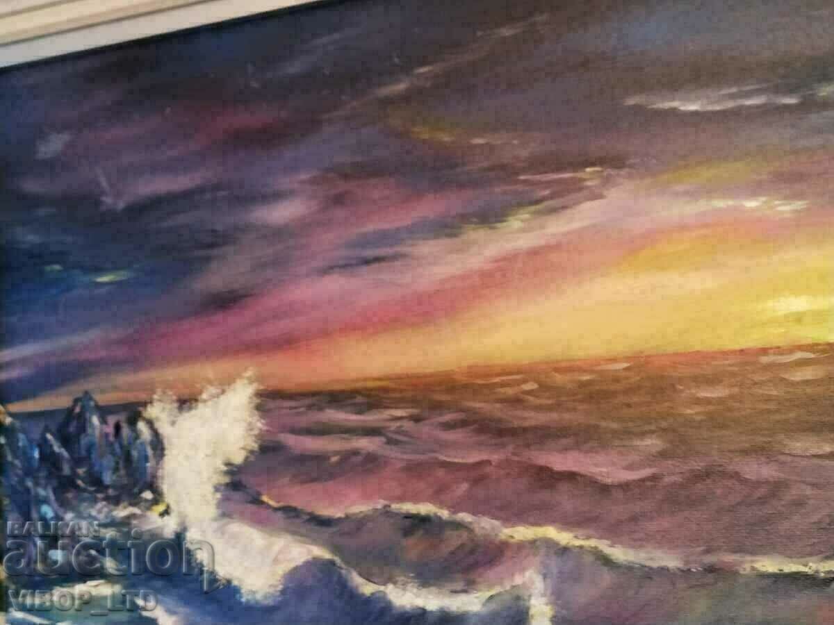 Licitație MARE/tablou de autor 57/47,5/ulei/ramă/semnătură Licitație MARE/tablou de autor 57/47,5/ulei/ramă/semnătură