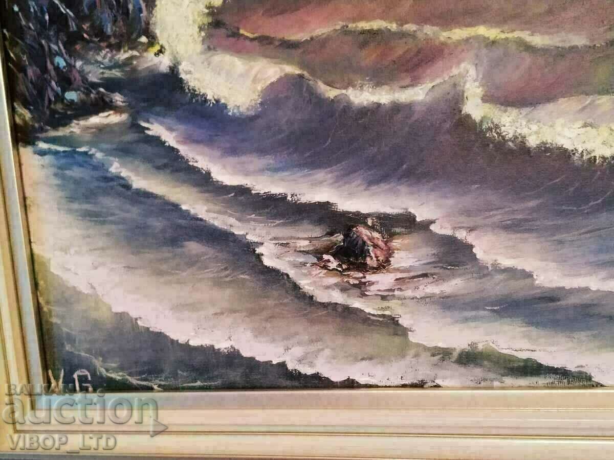 MARE/tablou de autor 57/47,5/ulei/ramă/semnătură - 6 MARE/tablou de autor 57/47,5/ulei/ramă/semnătură - 6