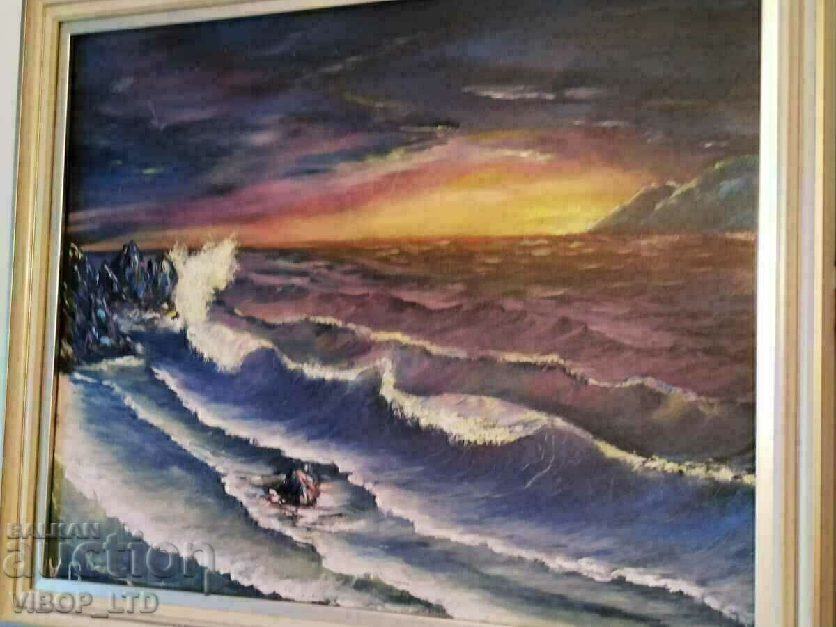 MARE/tablou de autor 57/47,5/ulei/ramă/semnătură MARE/tablou de autor 57/47,5/ulei/ramă/semnătură