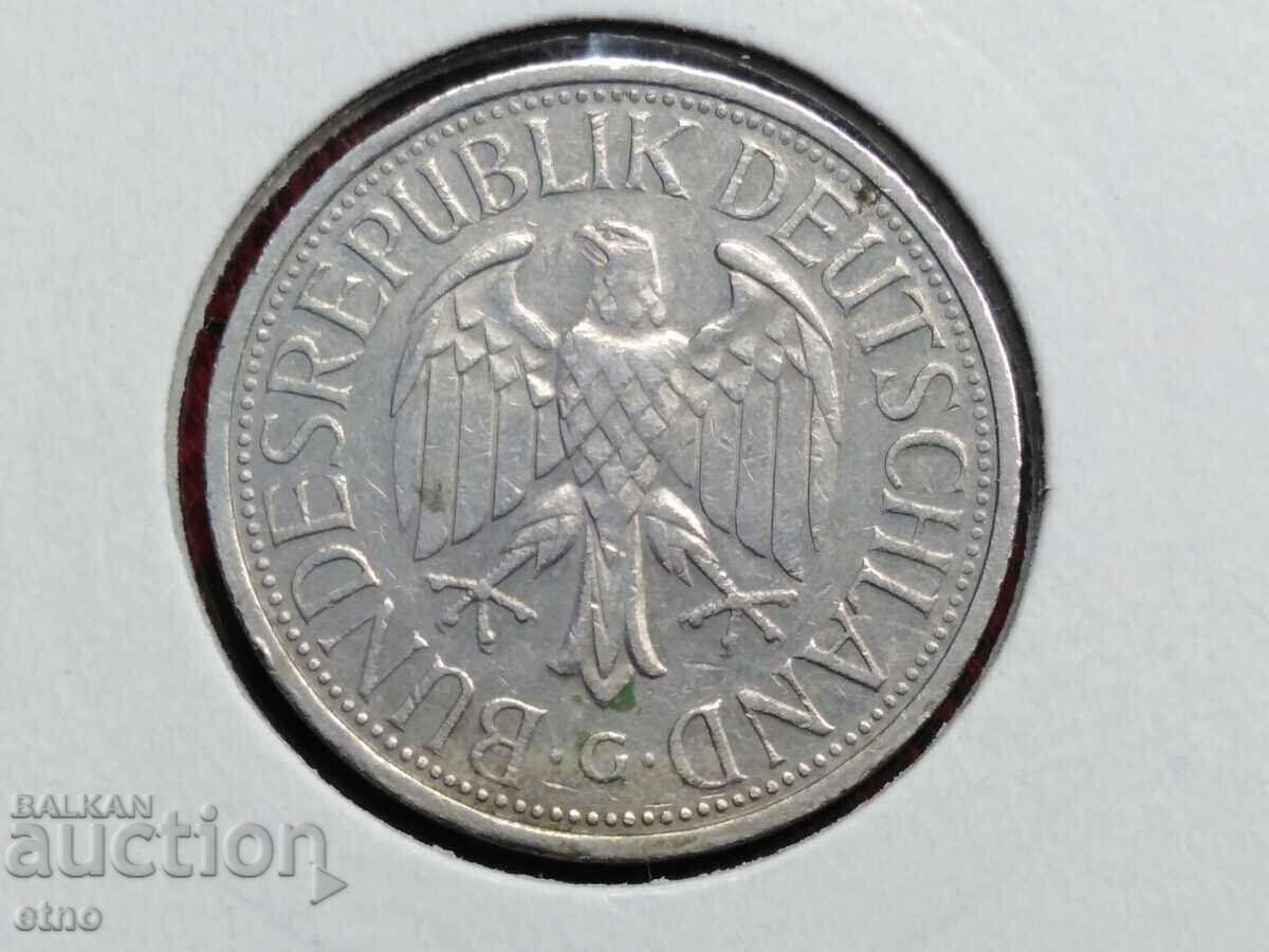 1 DEUTSCHE MARK 1982 G, 1 German mark with price 5.00 BGN | € 2.56 1 DEUTSCHE MARK 1982 G, 1 German mark with price 5.00 BGN | € 2.56