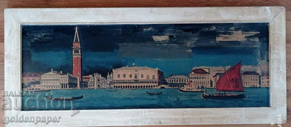 Painting Venice size 113x50 cm