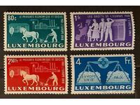Luxembourg 1951 Europe/Buildings/Horses €120 MNH