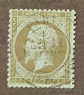 Франция 1862 Личности/Наполеон III 50€ Клеймо