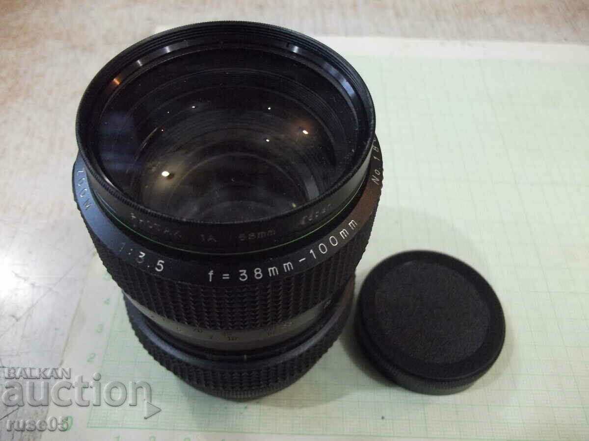 Lens "HANIMEX-1:3.5-f=38mm-100mm" for camera working - 7 Lens "HANIMEX-1:3.5-f=38mm-100mm" for camera working - 7