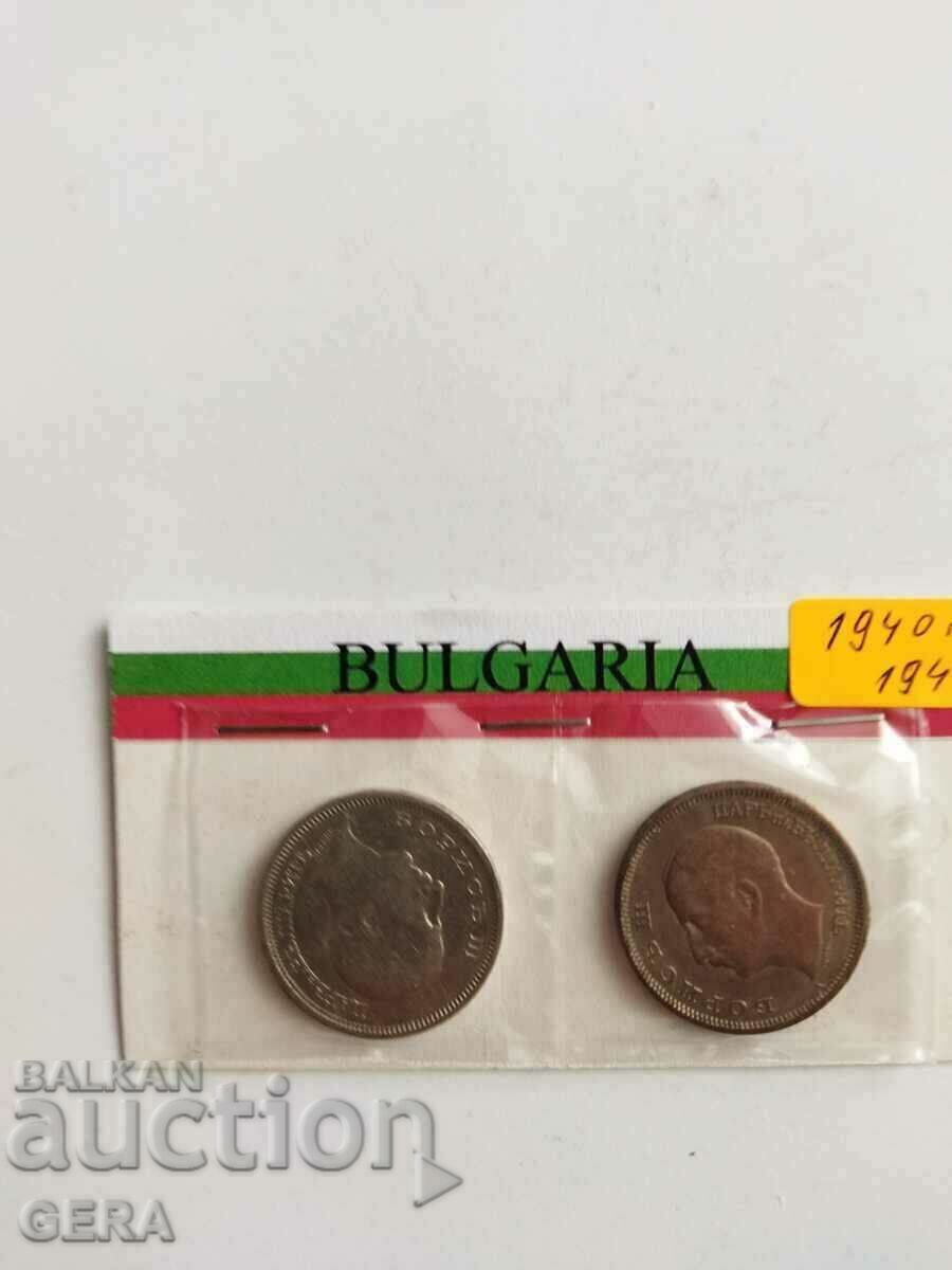 monede 50 BGN 1940 și 1943
