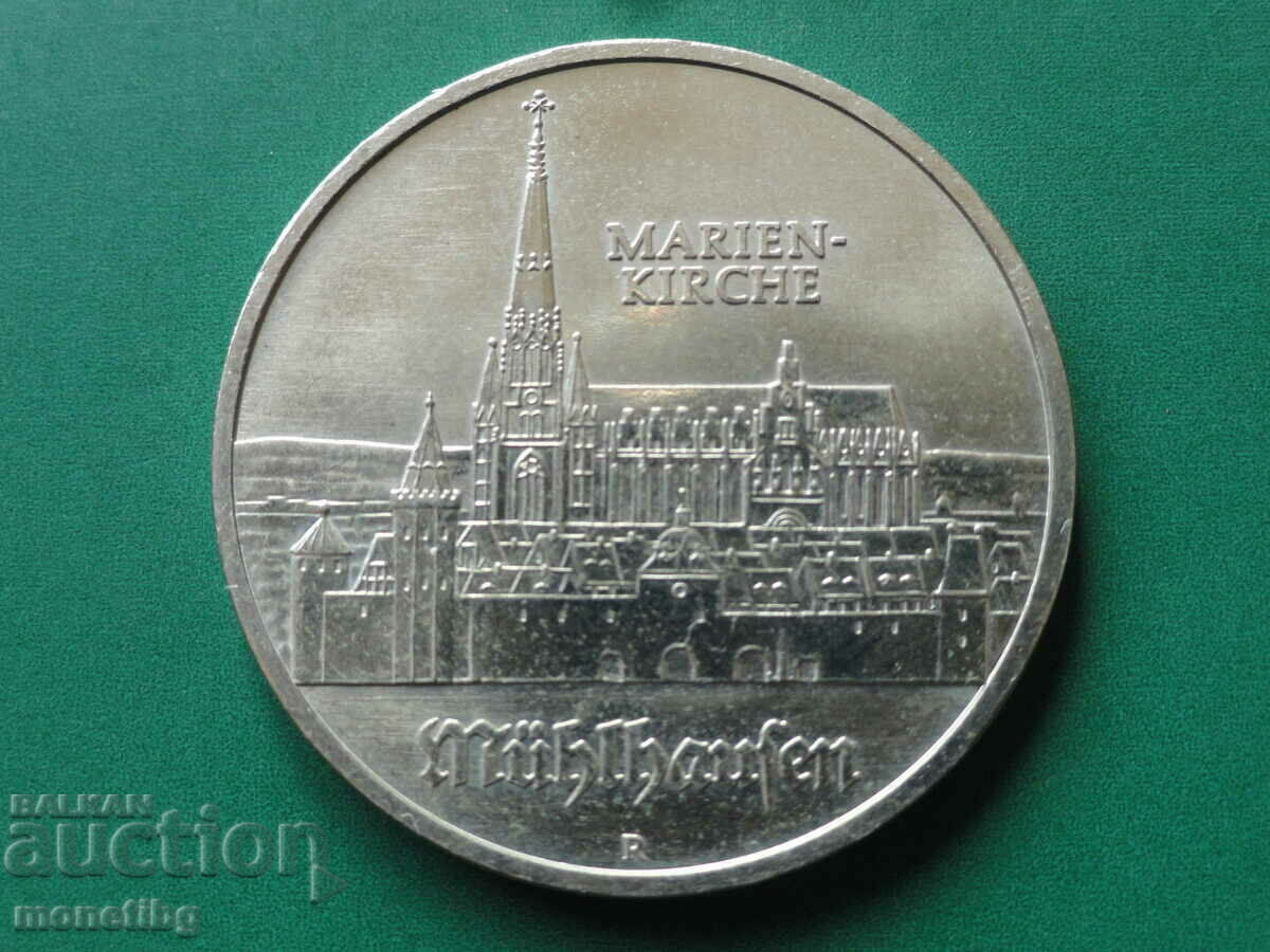 Licitație Germania (GDR) 1989 - 5 mărci Mühlhausen
