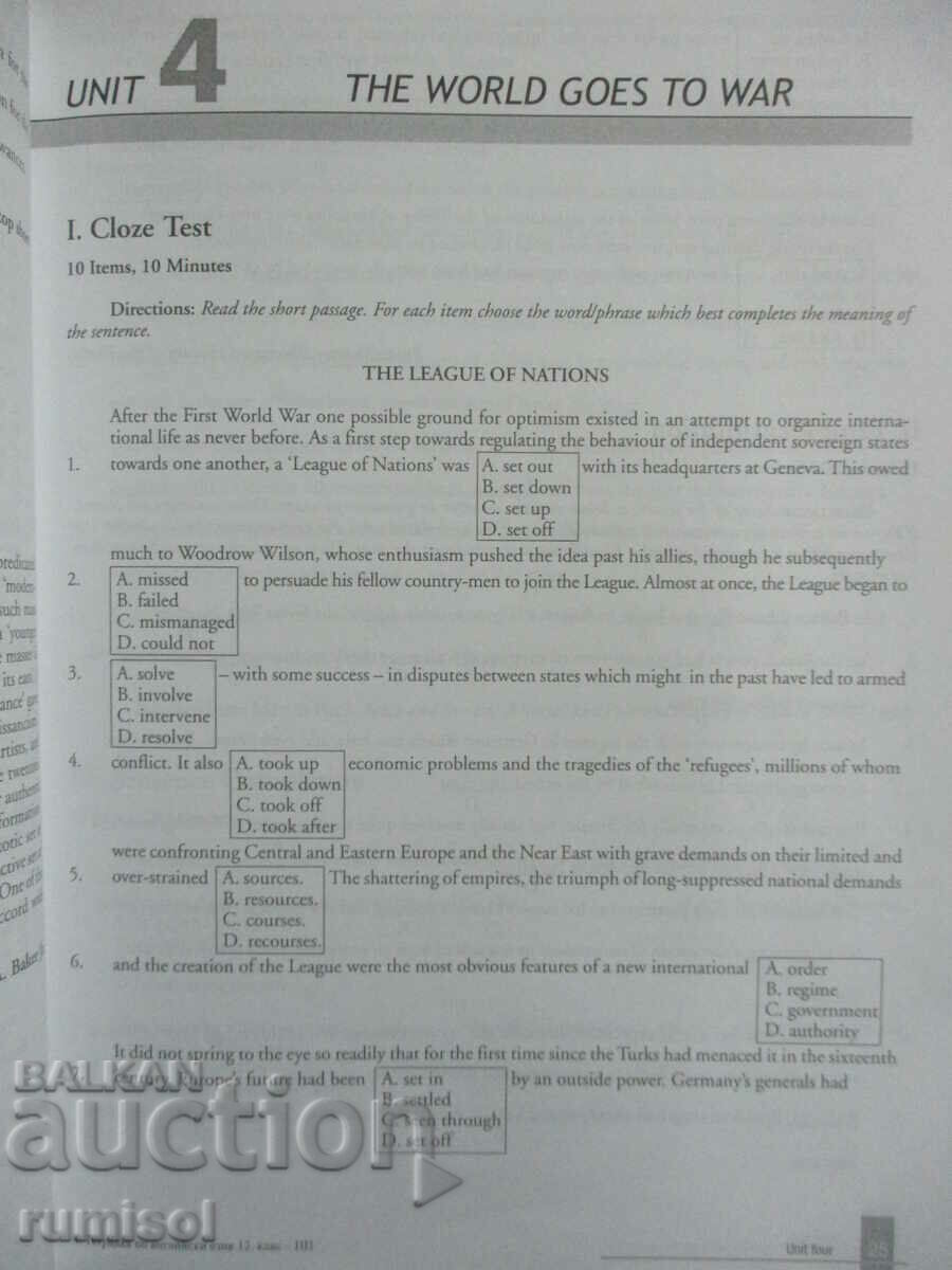 Delivery of English Through Literature - 12th Grade - Workbook Delivery of English Through Literature - 12th Grade - Workbook