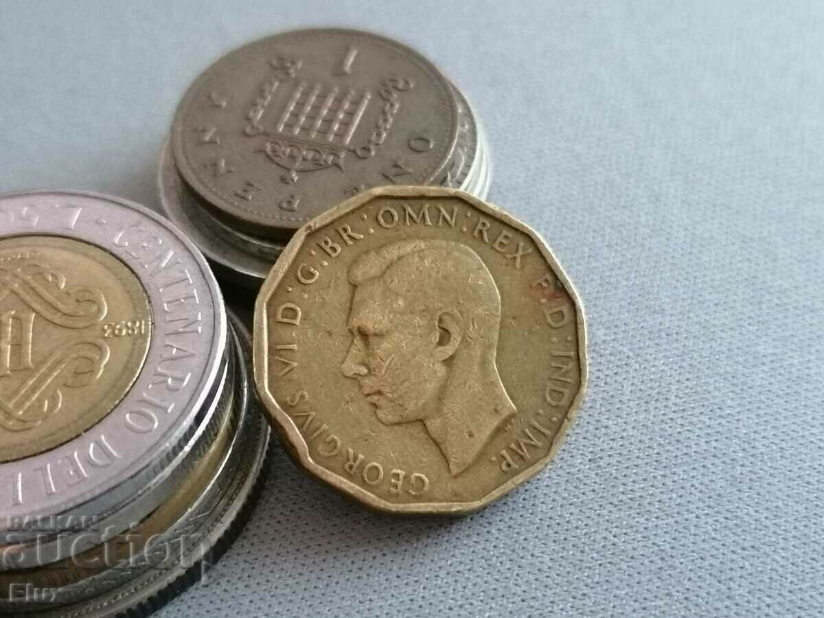 Coin - Great Britain - 3 pence 1943 with price 2.00 BGN | € 1.02