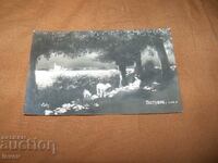 "Пастирка" стара романтична пощенска картичка от 1912г.