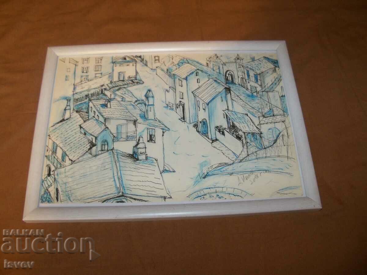 Livrarea Peisaj urban, grafică a artistei Desislava Ilieva Livrarea Peisaj urban, grafică a artistei Desislava Ilieva