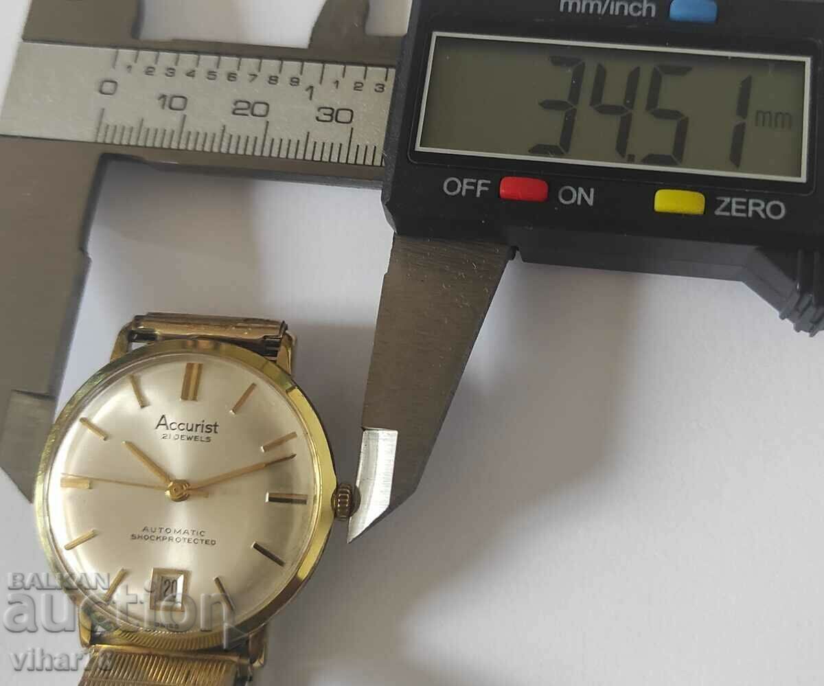 Auction  ACCURIST AUTOMATIC WRISTWATCH FOR MEN