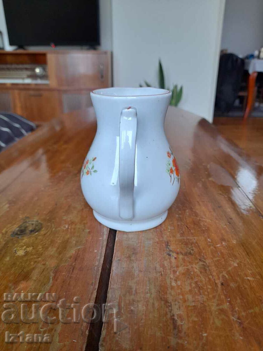 Стара порцеланова кана,каничка с цена 12.00 лв. | € 6.14 Стара порцеланова кана,каничка с цена 12.00 лв. | € 6.14