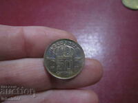 1977 year 50 centimes Belgium