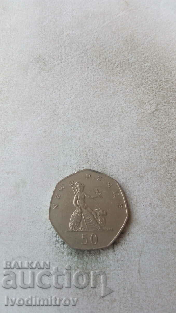 Great Britain 50 pence 1980