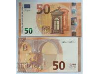 (¯` '• .¸ UNIUNEA EUROPEANĂ (Spania) 50 EUR 2002 UNC • • • •)