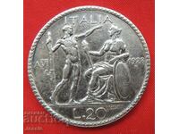 20 Lire 1928 R Italy
