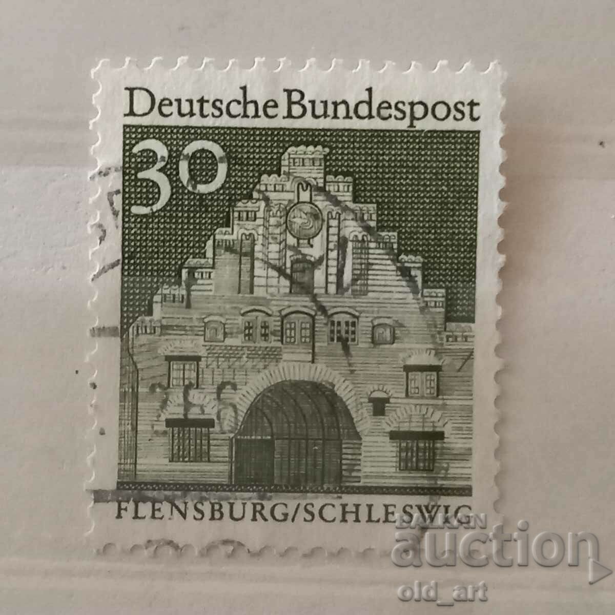 Timbr poștal - Germania, Clădiri
