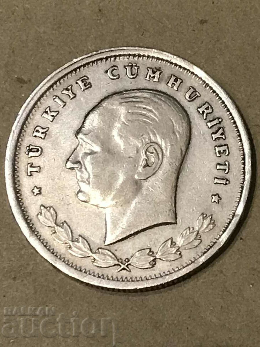 Turkey 100 Kurush 1934 Kemal Atatürk Rare Silver Coin with price 190.00 BGN | € 97.15