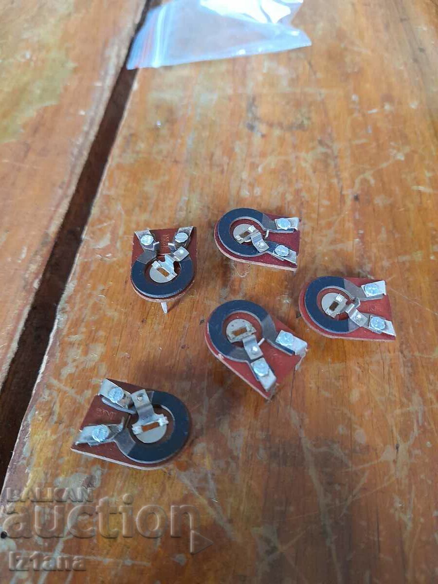 Auction Old potentiometer, potentiometers 1 Kilohm Auction Old potentiometer, potentiometers 1 Kilohm