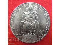 10 lira 1931 Vatican Pope Pius XI silver Compare and Rate!