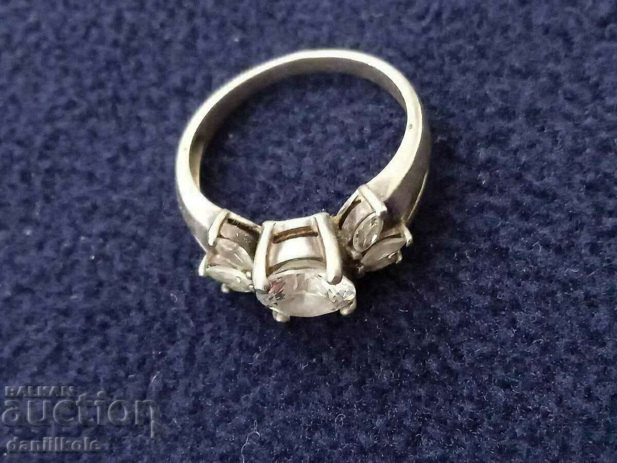 *$*Y*$* 7 ZIRCONIA RING 925 SILVER GREAT *$*Y*$* with price 49.00 BGN | € 25.05 *$*Y*$* 7 ZIRCONIA RING 925 SILVER GREAT *$*Y*$* with price 49.00 BGN | € 25.05