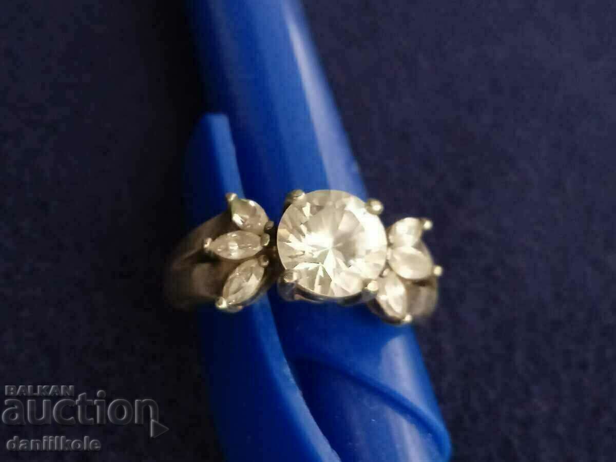 *$*Y*$* 7 ZIRCONIA RING 925 SILVER GREAT *$*Y*$* - 6 *$*Y*$* 7 ZIRCONIA RING 925 SILVER GREAT *$*Y*$* - 6